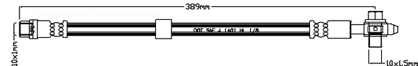 Flexible de frein JURATEK JBH1050