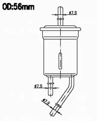 Filtre à carburant Azumi FSP13213