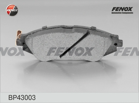 Kit de plaquettes de frein, frein à disque FENOX BP43003
