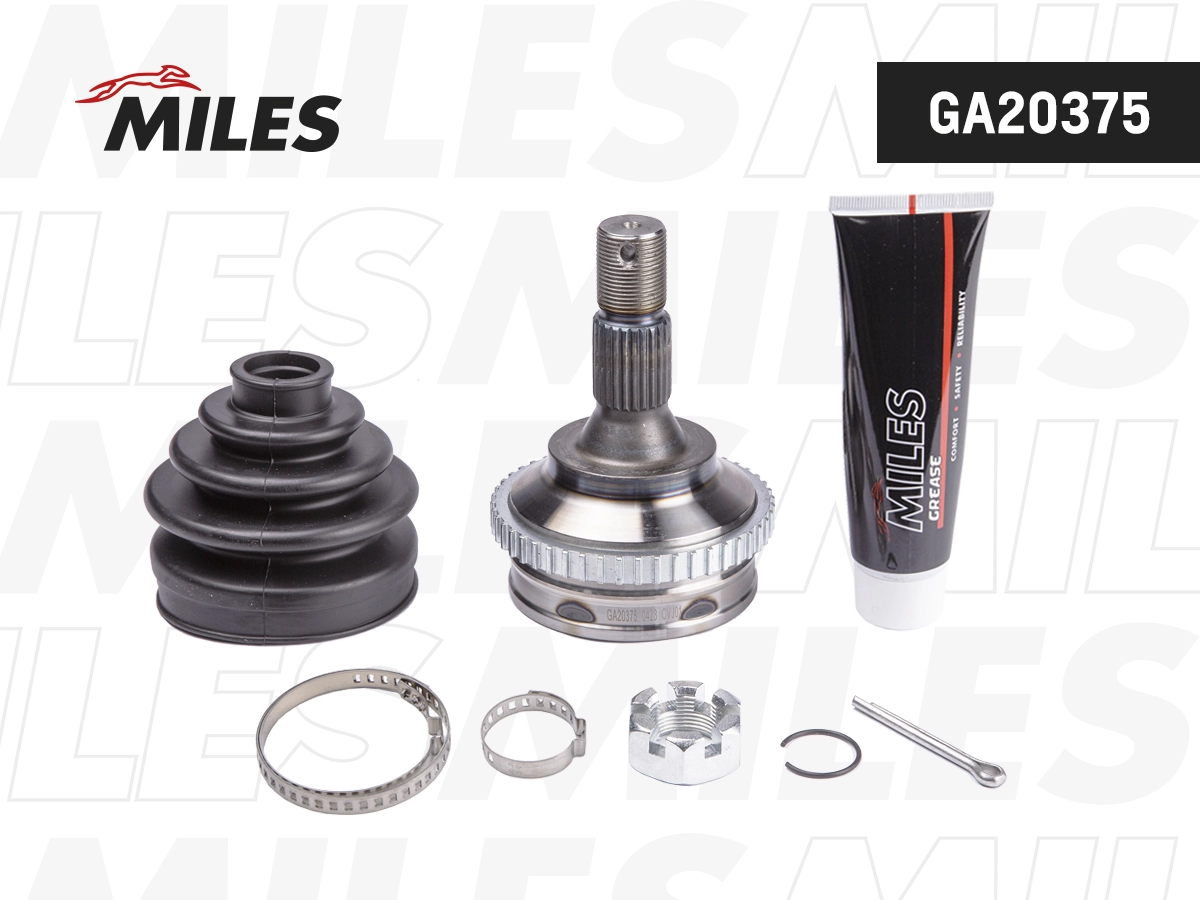 Jeu de joints, arbre de transmission MILES GA20375