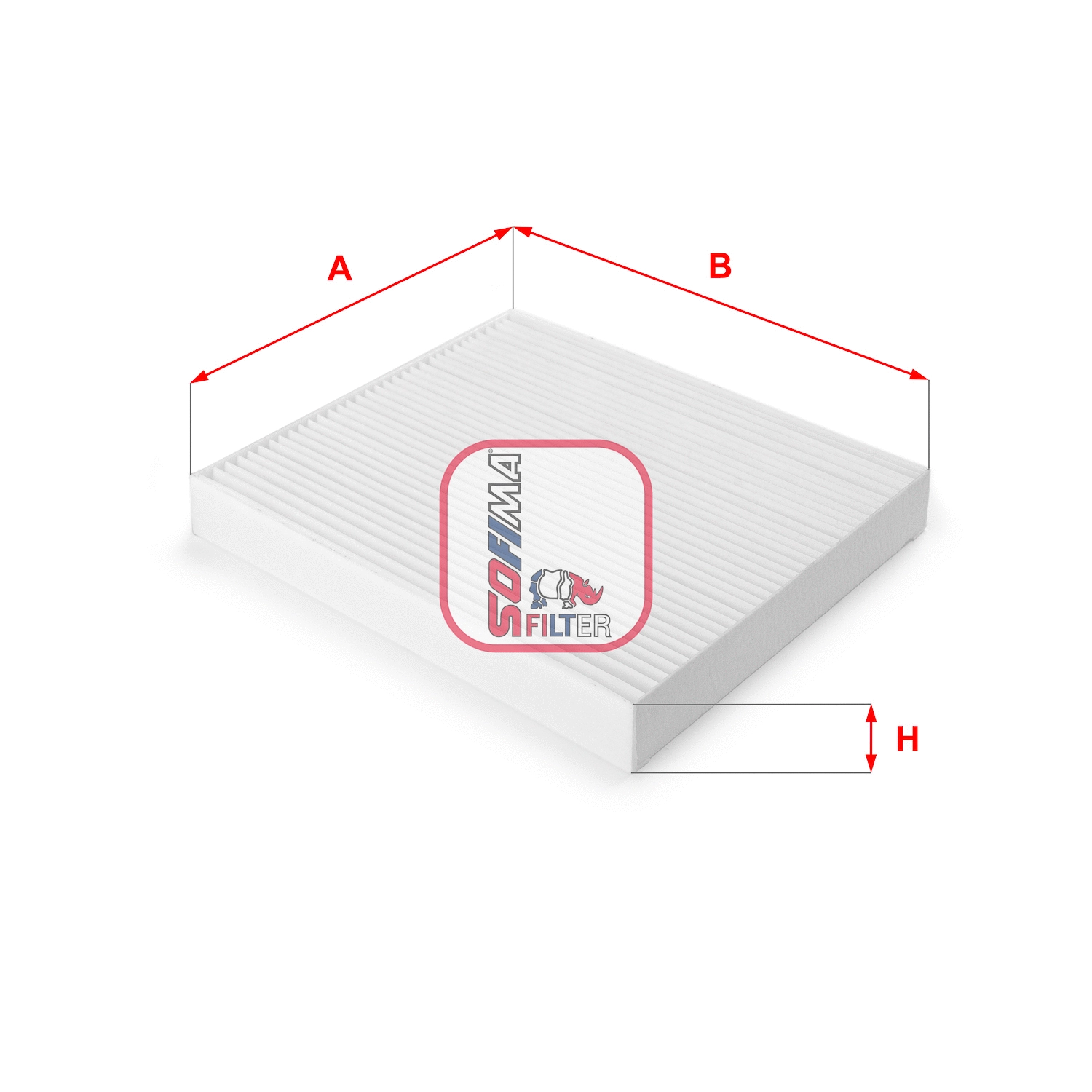 Filtre, air de l'habitacle SOFIMA S 3093 C