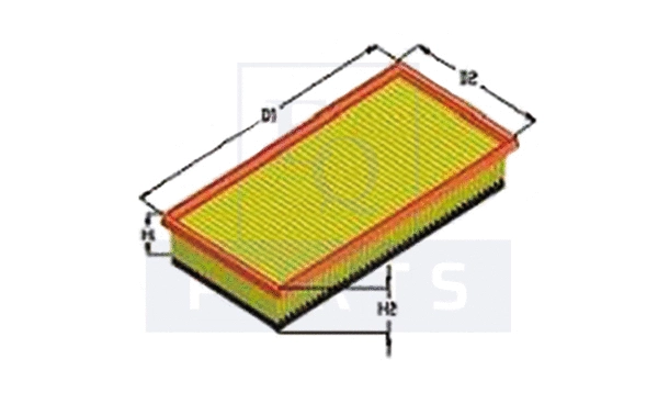 Filtre à air EQUAL QUALITY FA3179