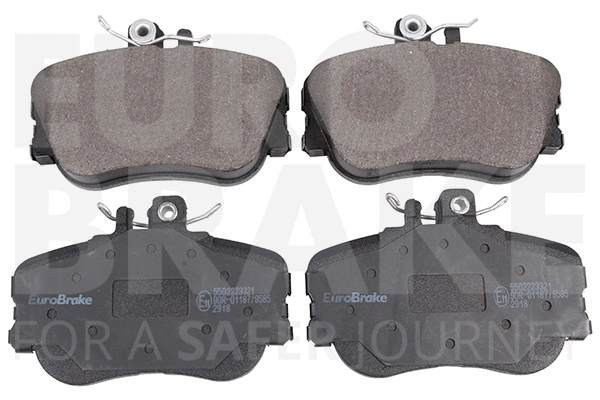 Kit de plaquettes de frein, frein à disque EUROBRAKE 5502223321