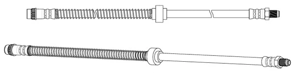 Flexible de frein CEF 511583