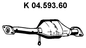 Catalyseur EBERSPÄCHER 04.593.60