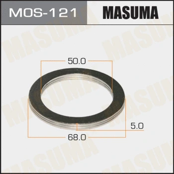 Bague d'étanchéité, tuyau d'échappement MASUMA MOS-121