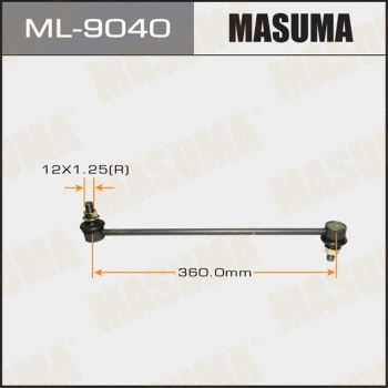 Entretoise/tige, stabilisateur MASUMA ML-9040