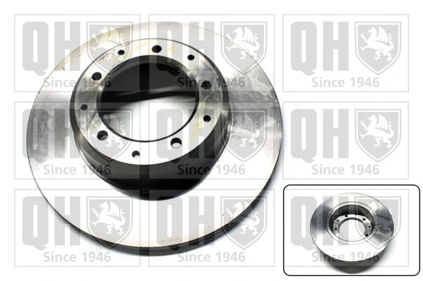Disque de frein QUINTON HAZELL BDC6080