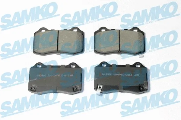Kit de plaquettes de frein, frein à disque SAMKO 5SP2255