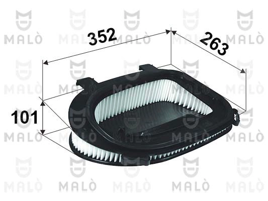 Filtre à air AKRON-MALÒ 1500726