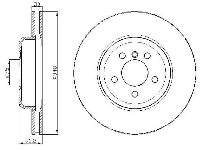 Disque de frein DEEVO BD36780
