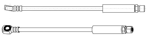 Flexible de frein CEF 510734