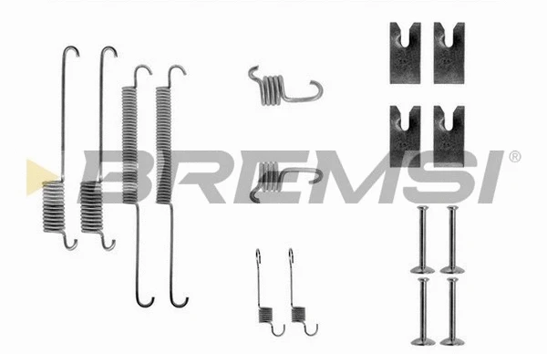 Kit d'accessoires, mâchoire de frein BREMSI SK0732