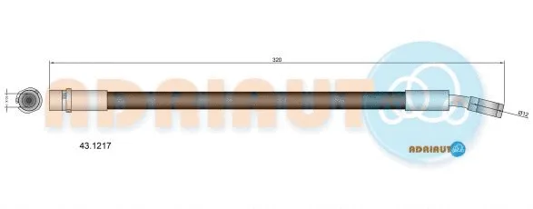 Flexible de frein ADRIAUTO 43.1217
