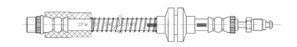 Flexible de frein Technika 15114A