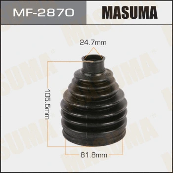 Jeu de joints-soufflets, arbre de commande MASUMA MF-2870