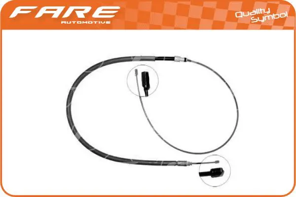 Tirette à câble, frein de stationnement FARE-CO 17845