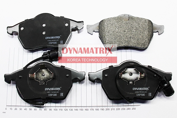 Kit de plaquettes de frein, frein à disque DYNAMATRIX DBP590