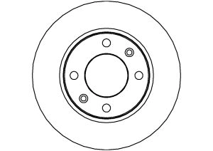 Disque de frein ABTEX BD403S