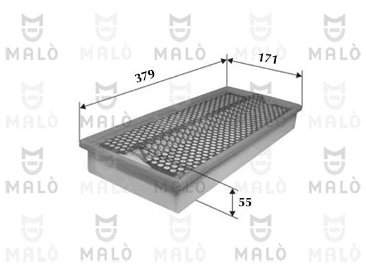 Filtre à air AKRON-MALÒ 1500312