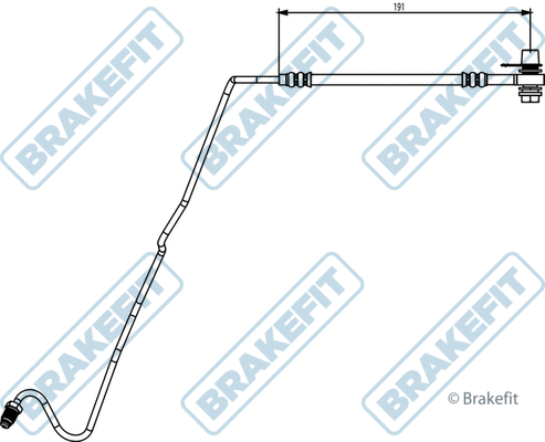 Flexible de frein APEC BHO4316