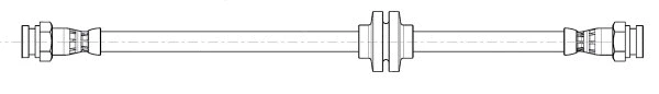 Flexible de frein CEF 515279
