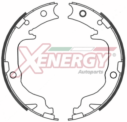 Jeu de mâchoires de frein AP XENERGY X50457