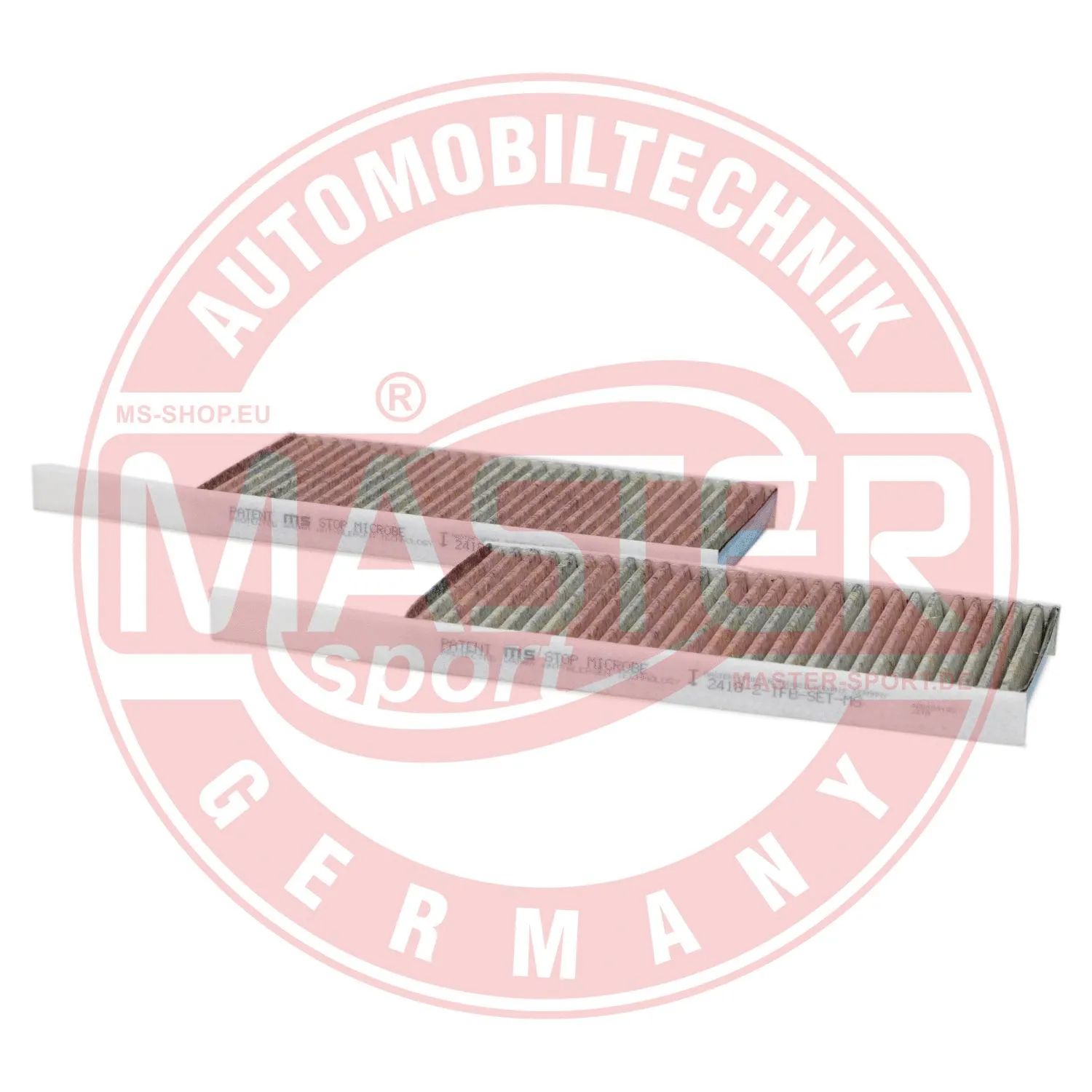Filtre, air de l'habitacle MASTER-SPORT GERMANY 2418-2-IFB-SET-MS