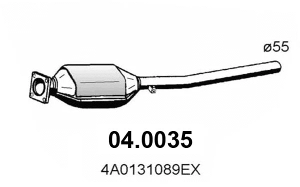 Catalyseur ASSO 04.0035
