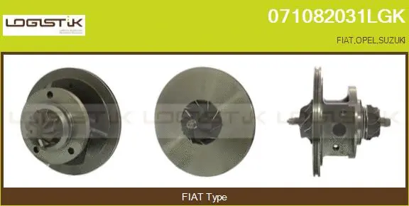 Groupe carter, turbocompresseur LGK 071082031LGK