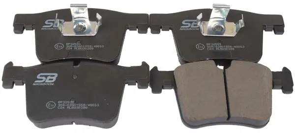 Kit de plaquettes de frein, frein à disque SB BP32558