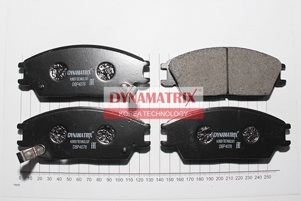 Kit de plaquettes de frein, frein à disque DYNAMATRIX DBP4076