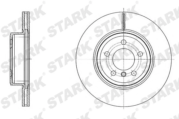Disque de frein Stark SKBD-0022857