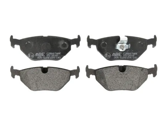 Kit de plaquettes de frein, frein à disque ABE C2B007ABE