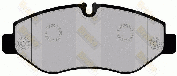Kit de plaquettes de frein, frein à disque Brake ENGINEERING PA1786