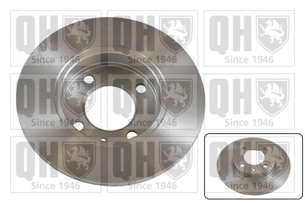 Disque de frein QUINTON HAZELL BDC1010