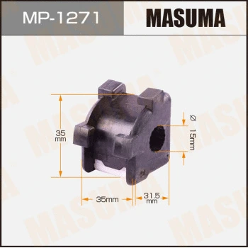 Coussinet de palier, stabilisateur MASUMA MP-1271