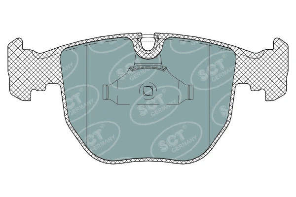 Kit de plaquettes de frein, frein à disque SCT - MANNOL SP 327 PR