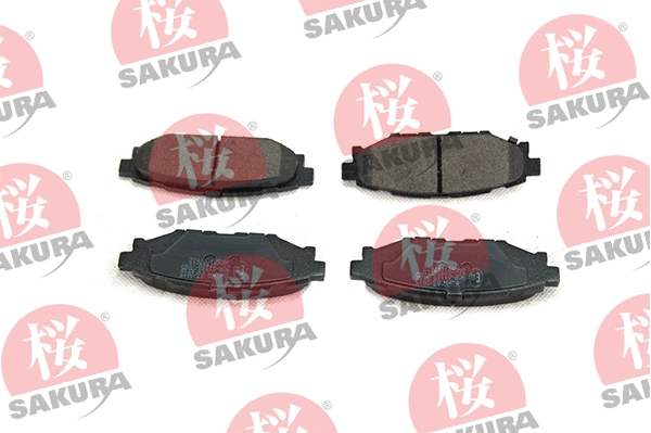 Kit de plaquettes de frein, frein à disque SAKURA 601-70-7612