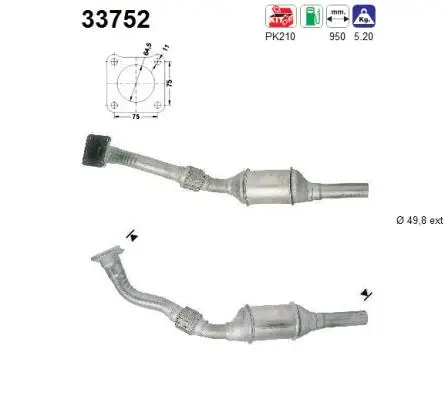 Catalyseur AS 33752