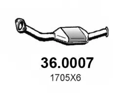 Catalyseur ASSO 36.0007