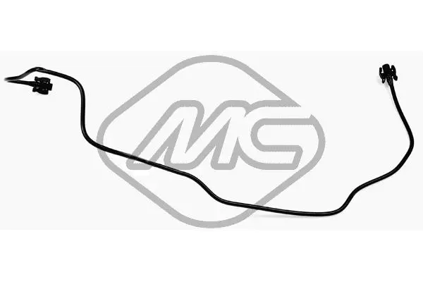 Tuyauterie de liquide de refroidissement Metalcaucho 77137