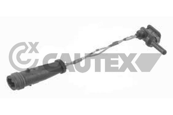 Contact d'avertissement, usure des plaquettes de frein CAUTEX 181054