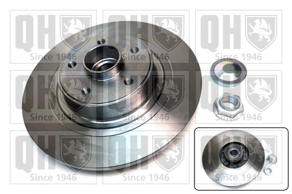 Disque de frein QUINTON HAZELL BDC5937