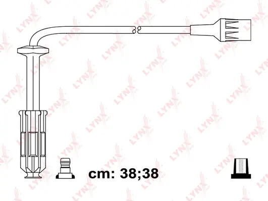 Kit de câbles d'allumage LYNXAUTO SPC5328