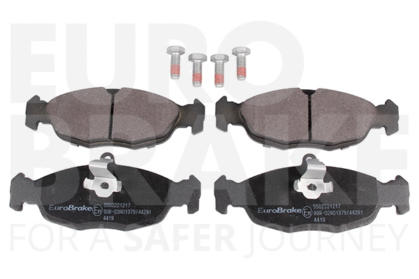 Kit de plaquettes de frein, frein à disque EUROBRAKE 5502221217