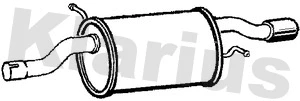 Silencieux arrière KLARIUS 220903