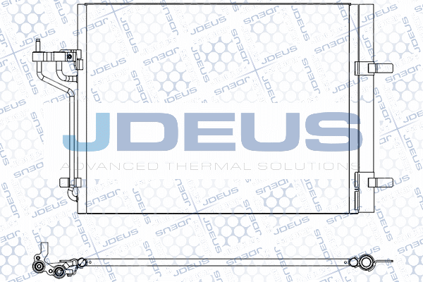Condenseur, climatisation JDEUS 712M40