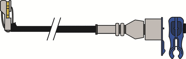 Contact d'avertissement, usure des plaquettes de frein JURATEK JCW328