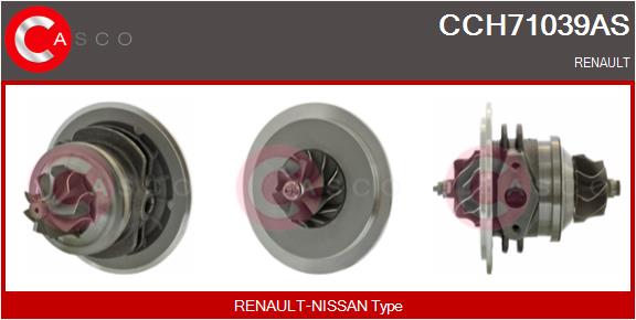 Groupe carter, turbocompresseur CASCO CCH71039AS